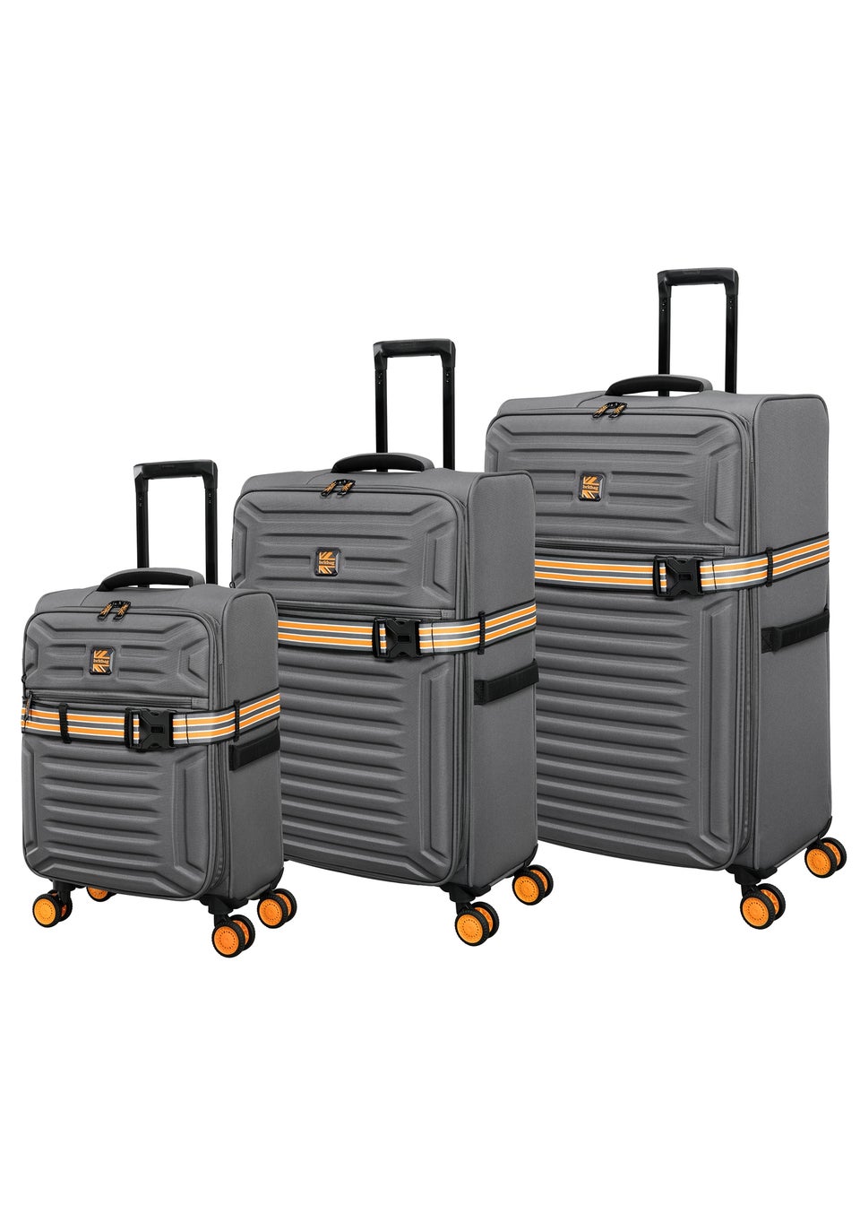 BritBag Azerley Charcoal Suitcase