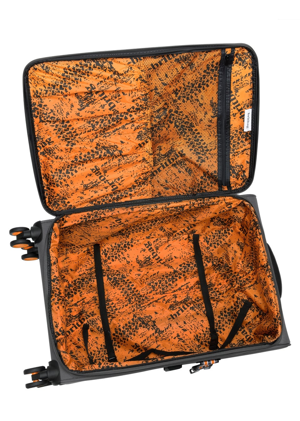 BritBag Azerley Charcoal Suitcase