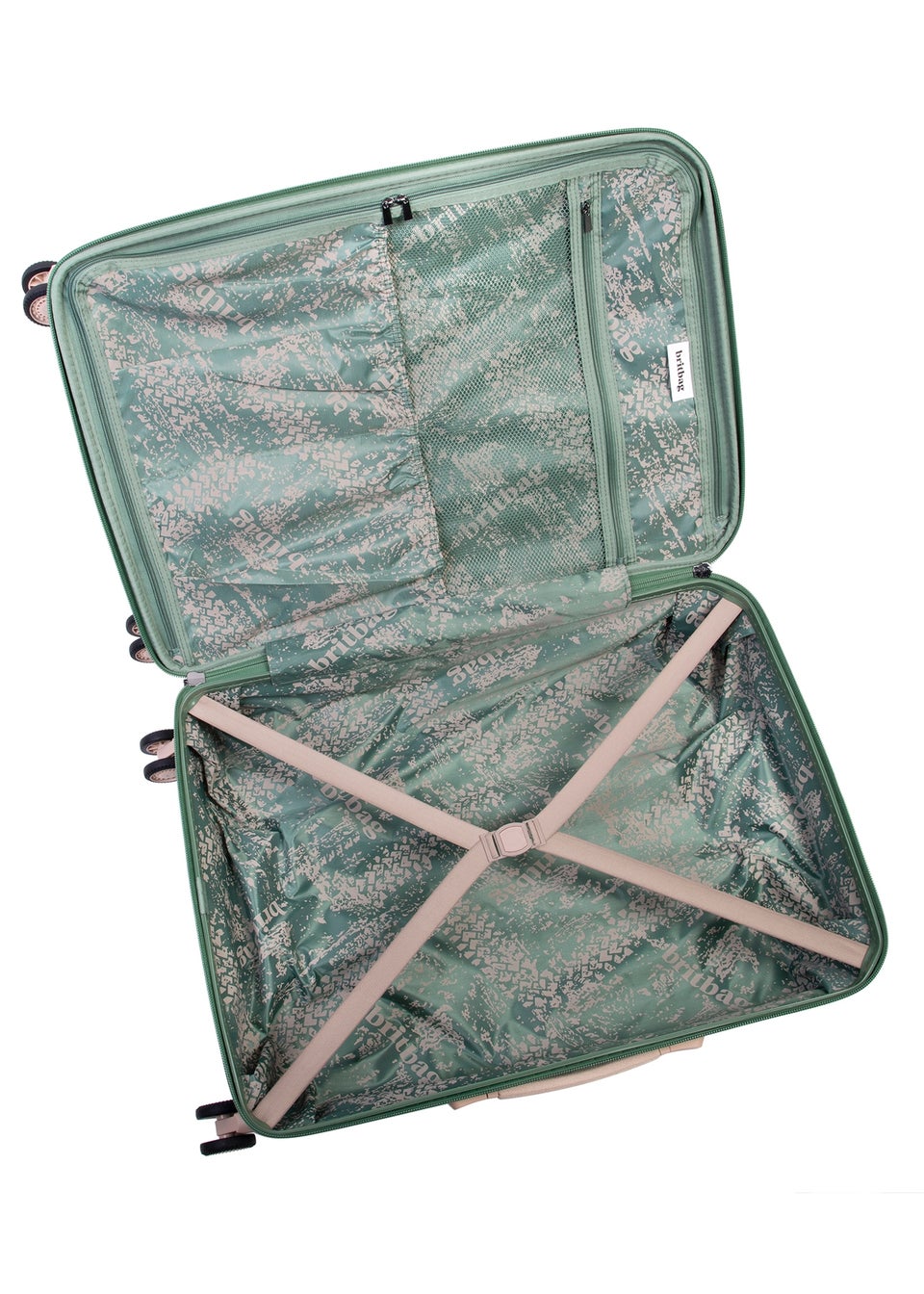 BritBag Kenmore Hedge Green Suitcase