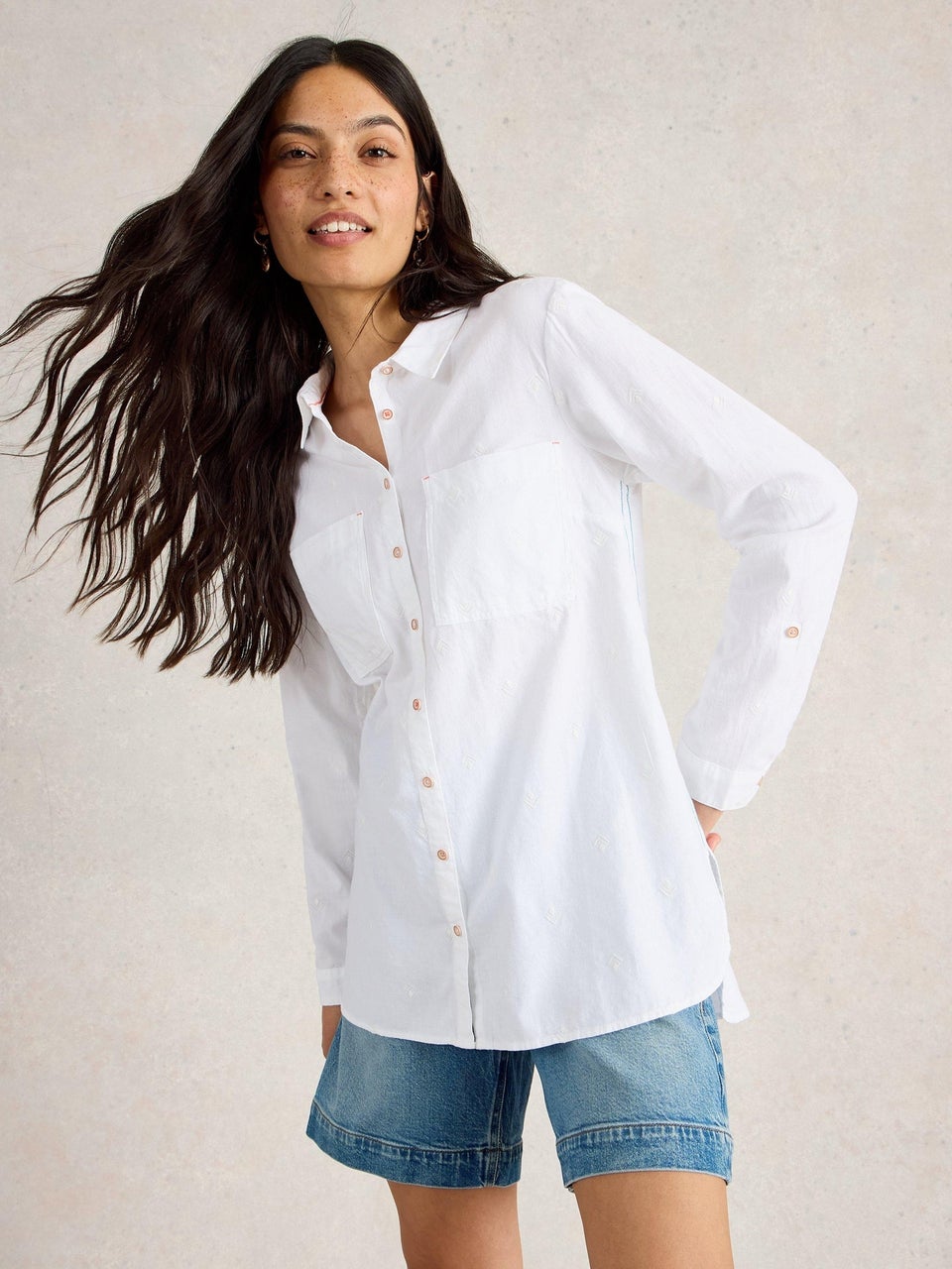 Lange Bluse Sophie