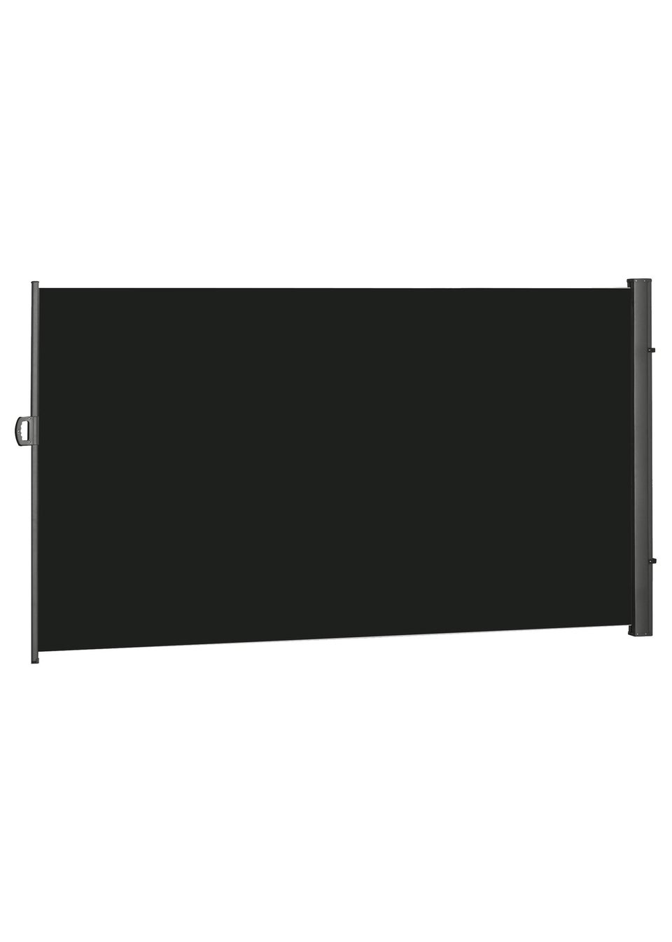 Outsunny 3x2M Retractable Side Awning Screen Fence Patio Privacy Divider
