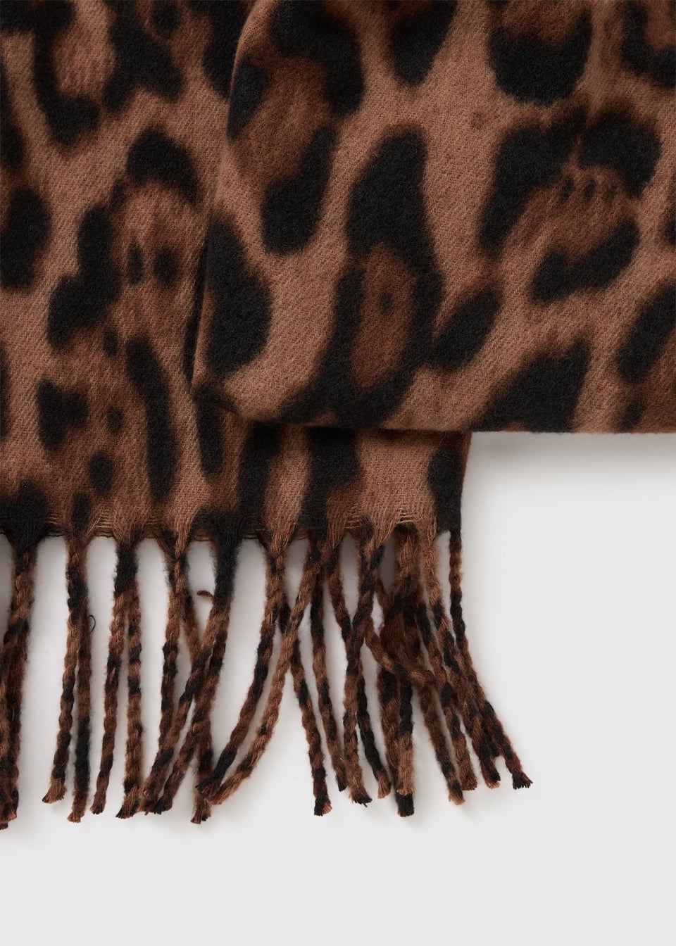 Animal Brown Scarf