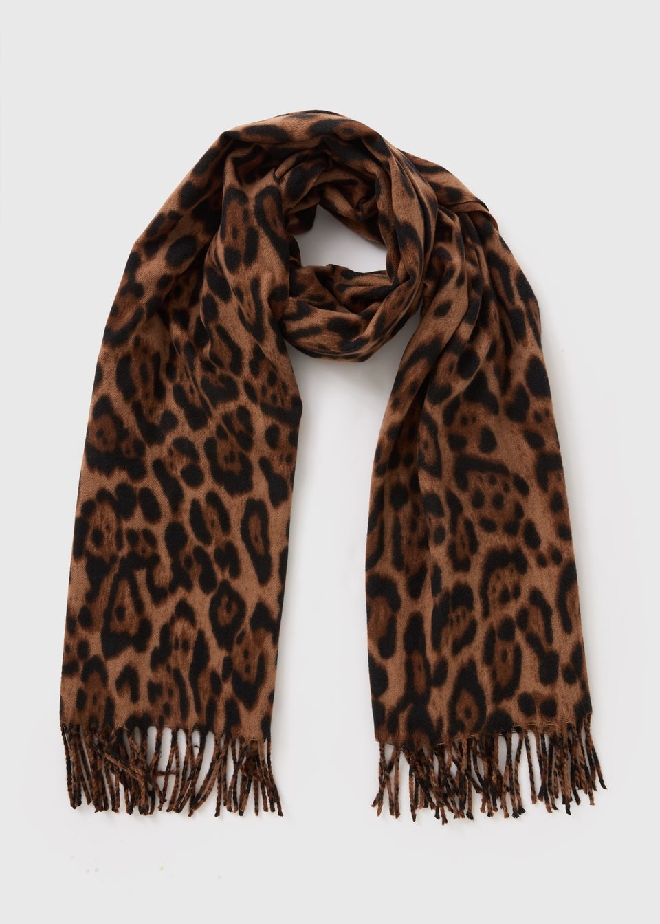 Animal Brown Scarf