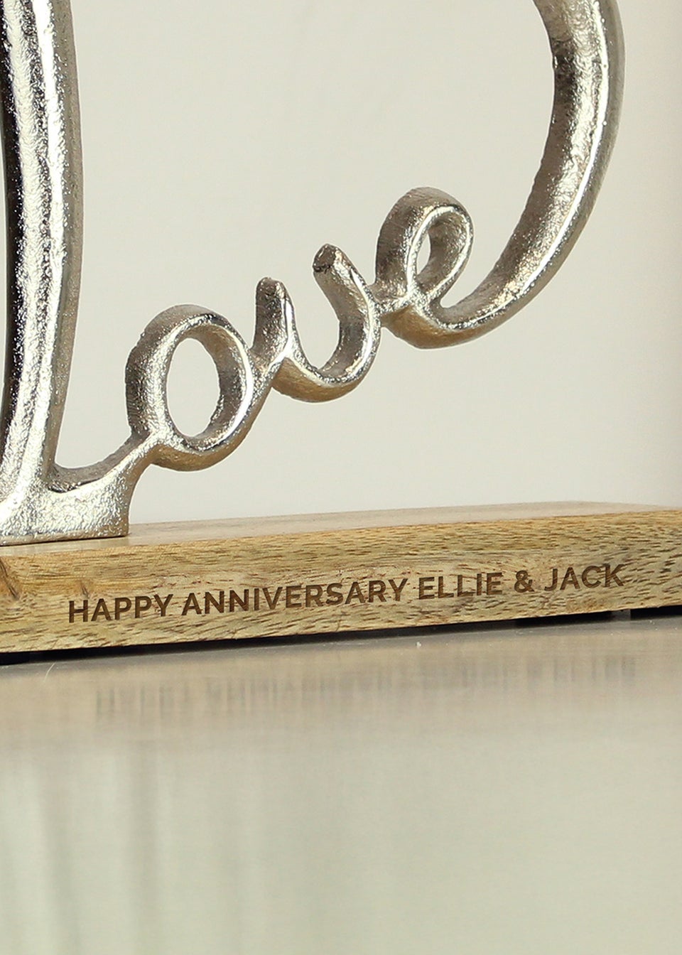 Personalised Memento Company Love Heart Ornament