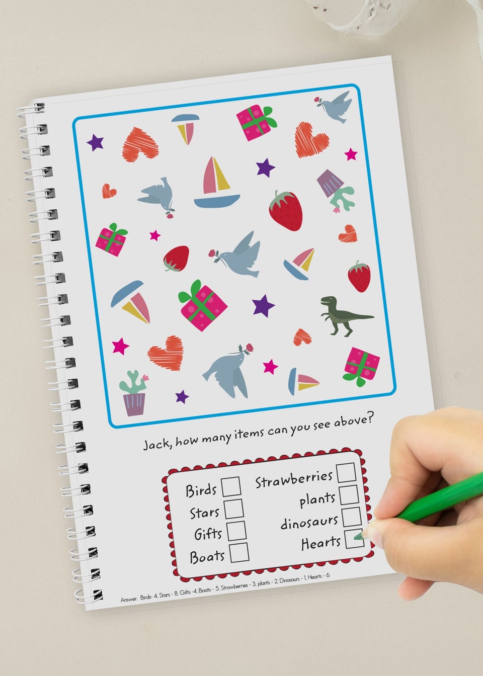 Personalised Memento Company A5 Wedding Activity & Colouring Book Multi