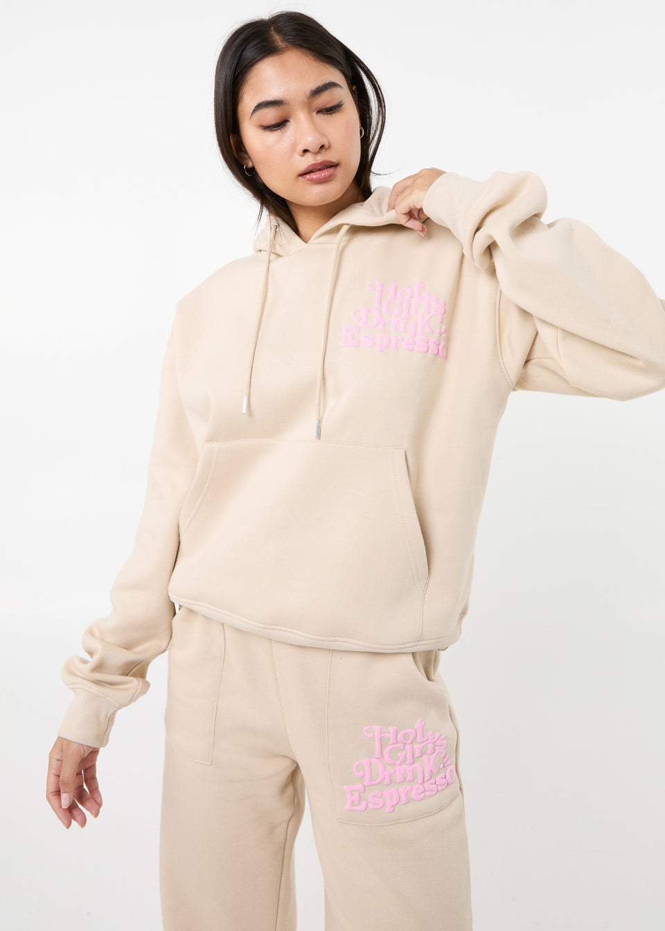 Pink Vanilla Stone Hot Girls Hoodie