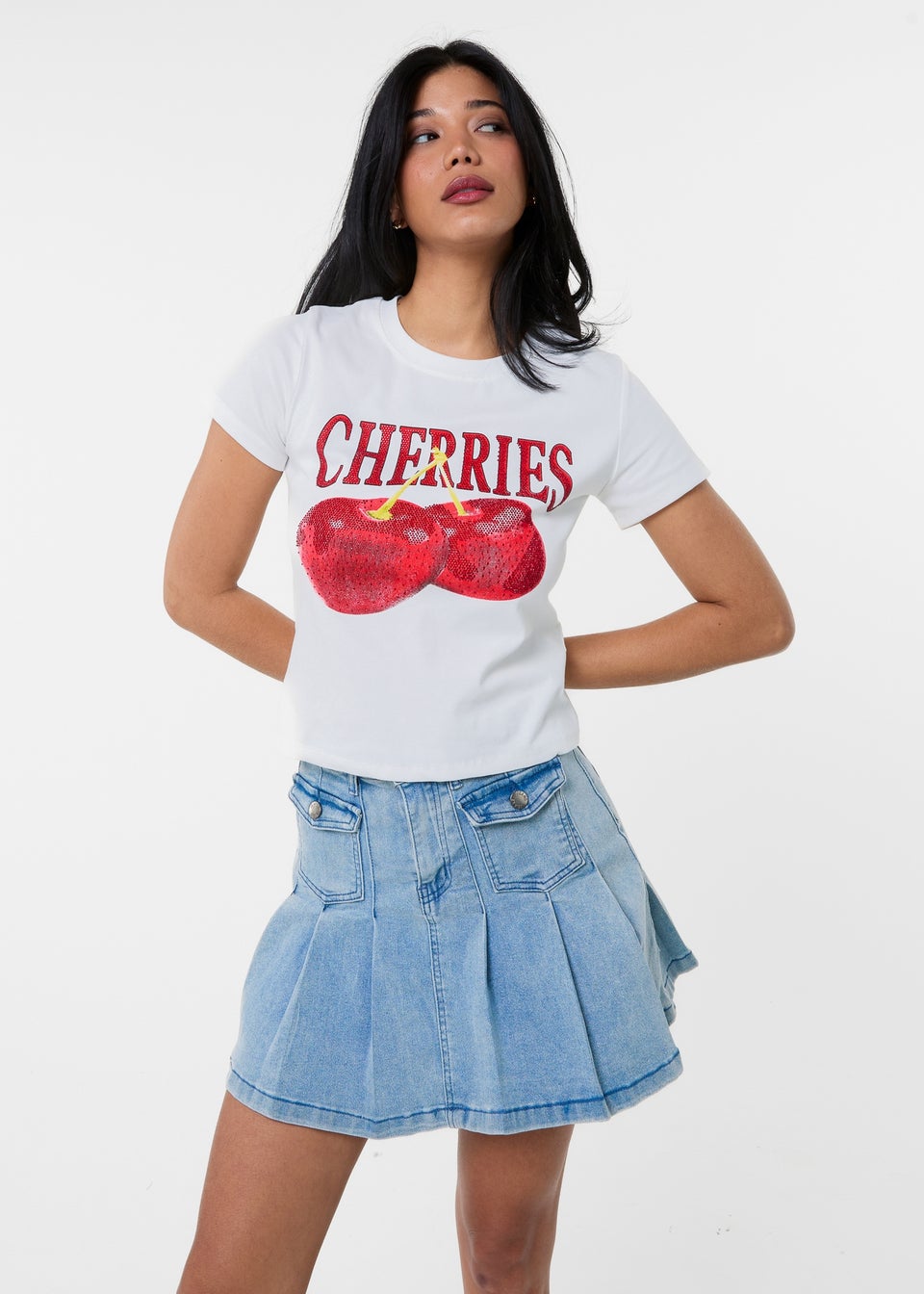Pink Vanilla Ivory Cherries T-Shirt