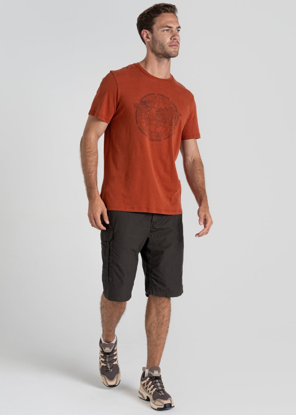 Craghoppers Red LucentII Short Sleeve T-Shirt