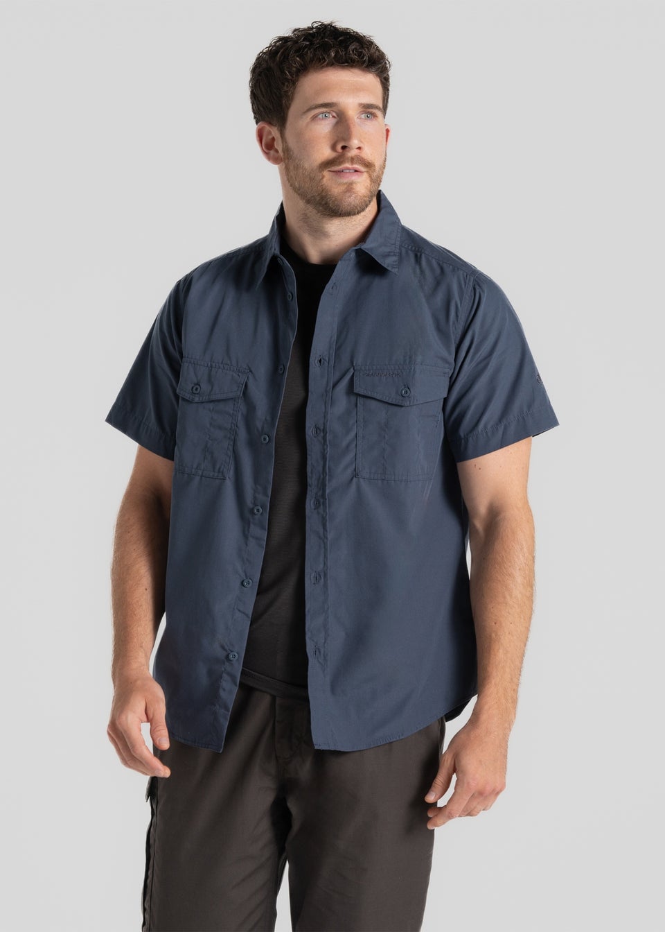 Craghoppers Blue Kiwi Short Sleeve Shirt