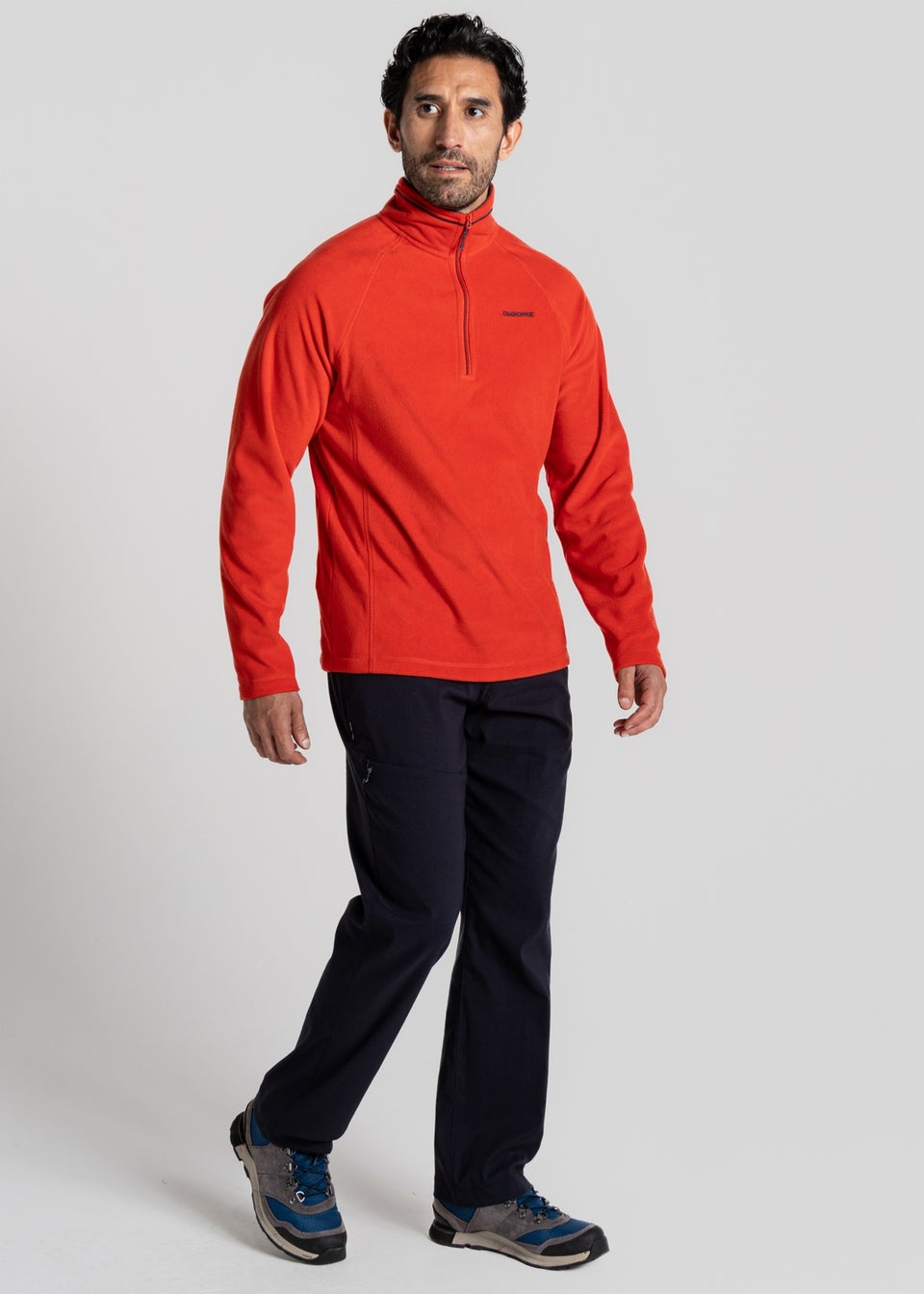 Craghoppers Red Corey VI Half Zip Fleece