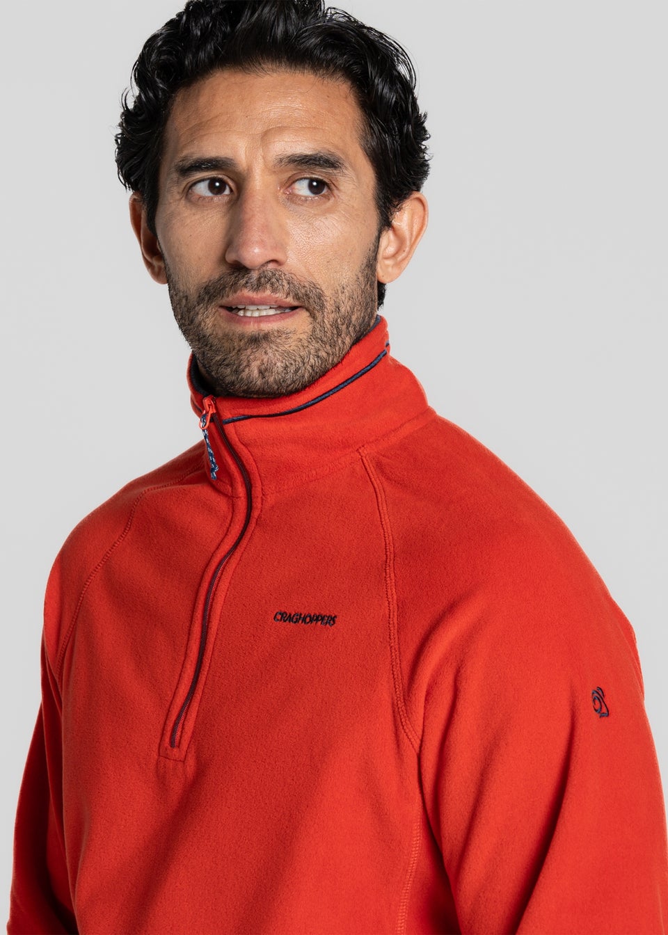 Craghoppers Red Corey VI Half Zip Fleece