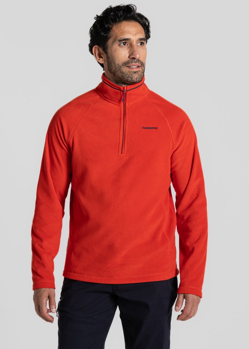 Craghoppers Red Corey VI Half Zip Fleece