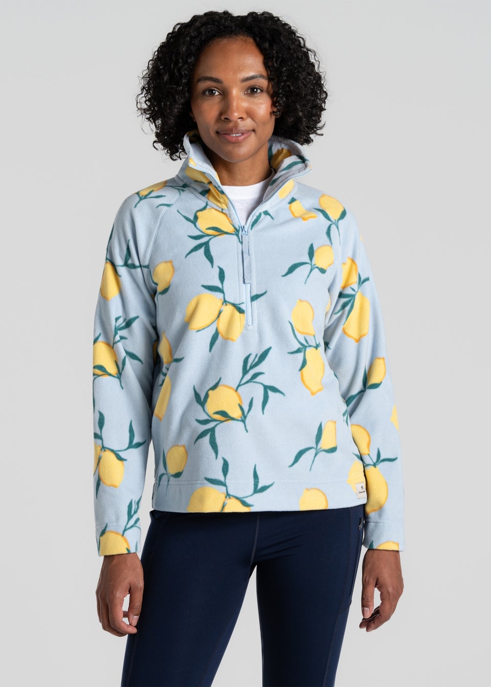 Craghoppers Blue Annjela Half Zip Fleece