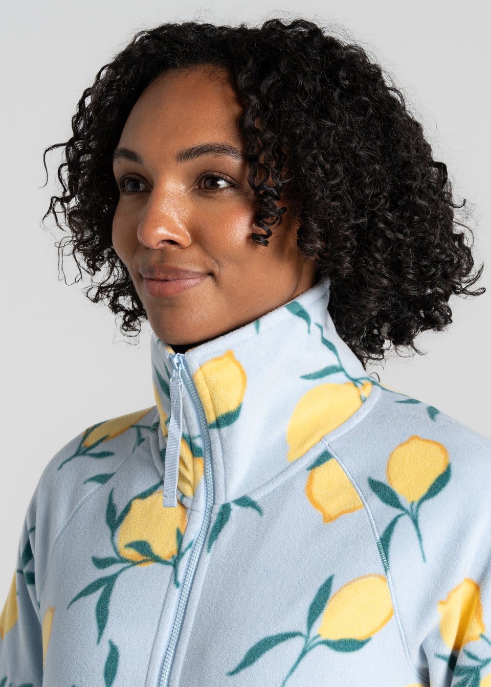 Craghoppers Blue Annjela Half Zip Fleece