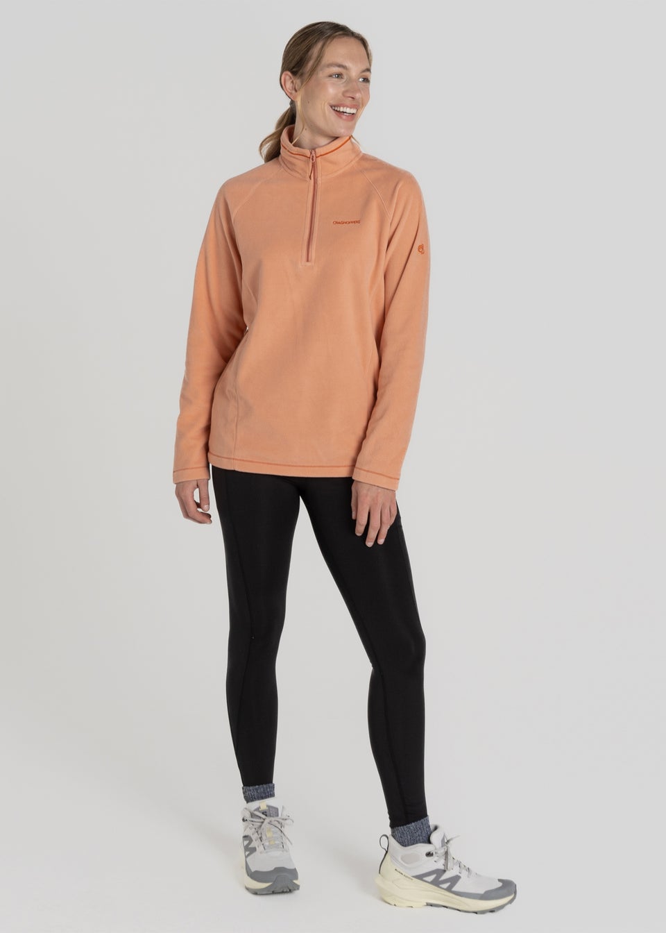 Craghoppers Brown Miska VI Half Zip Fleece