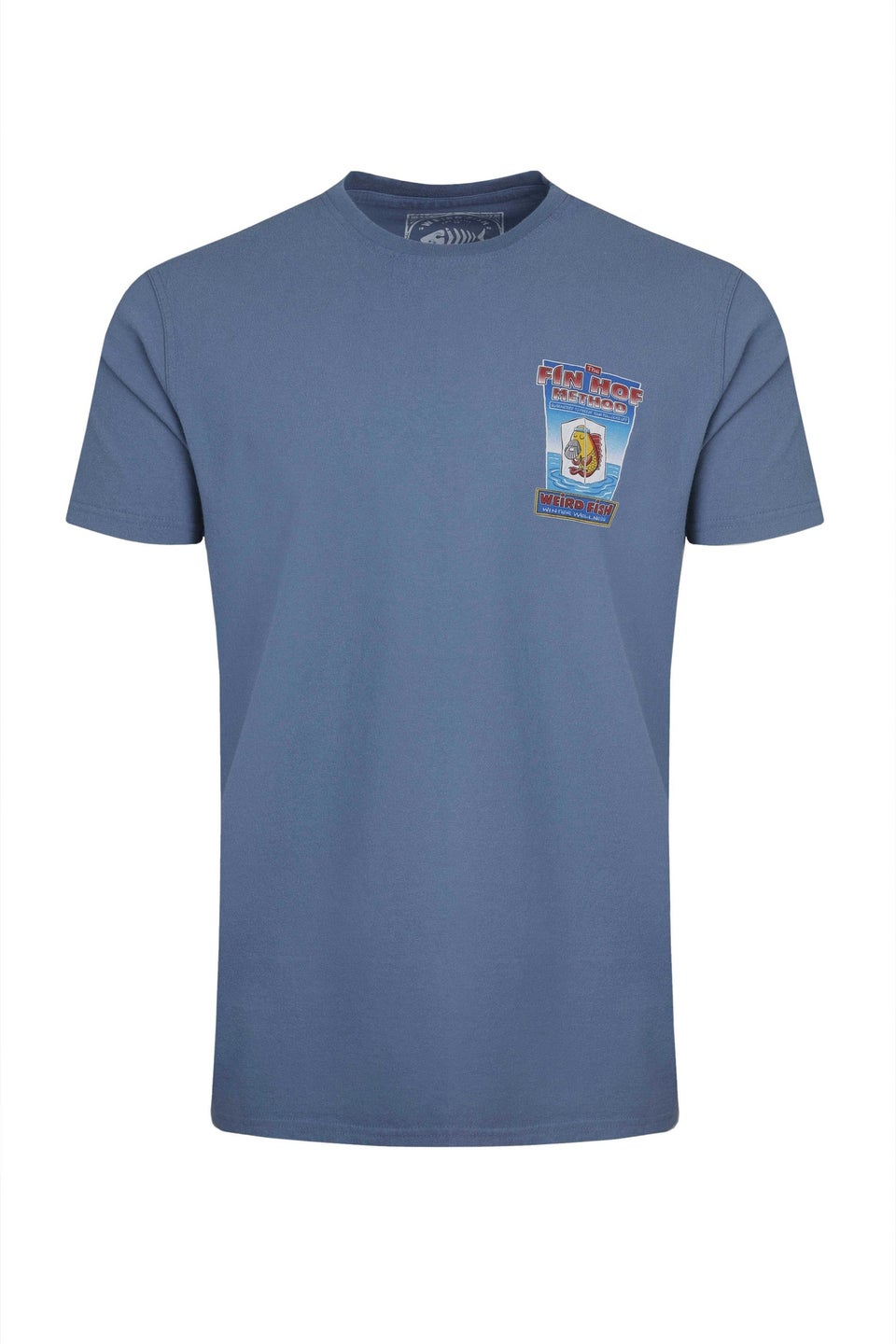 Weird Fish Blue Fin Hof Back Print Artist T-Shirt