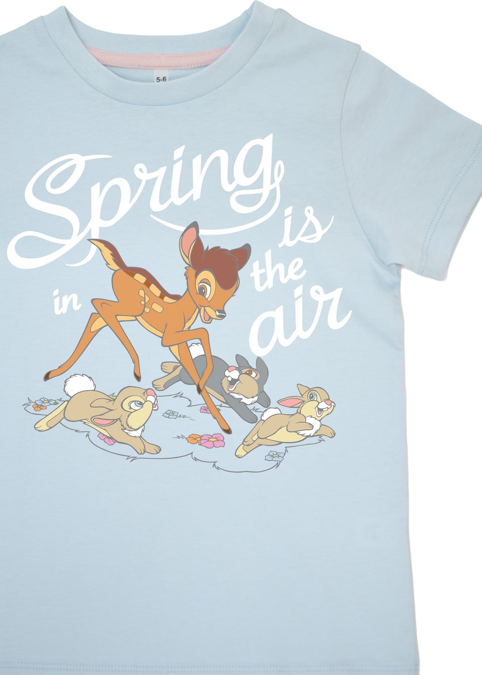 Disney Bambi Spring Is In The Air Girls Blue Stars Pyjamas (3-8 Years)