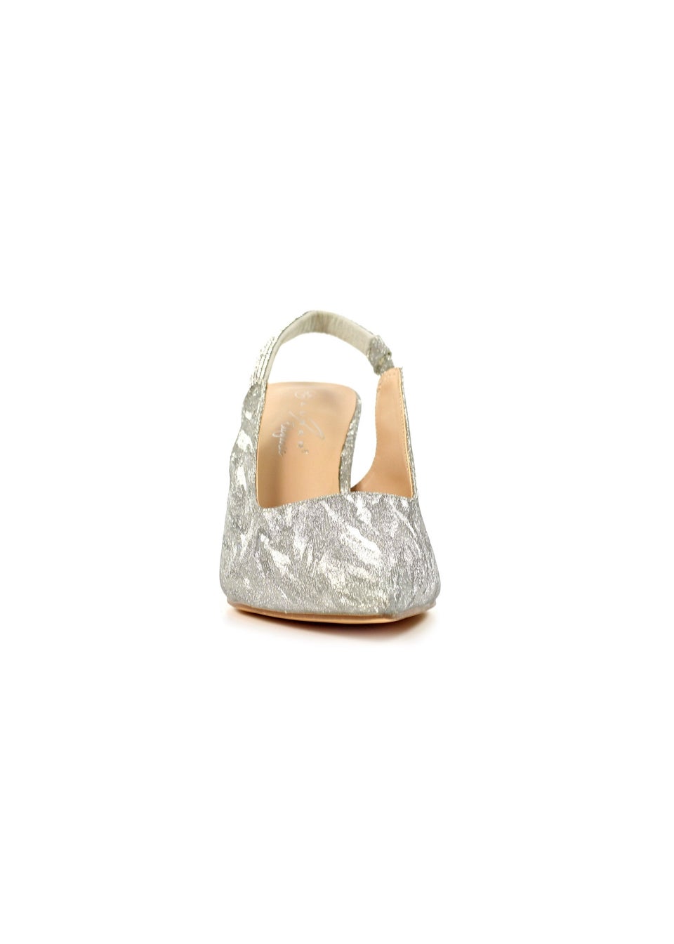 Lunar Silver Janine Sling Back Sandal