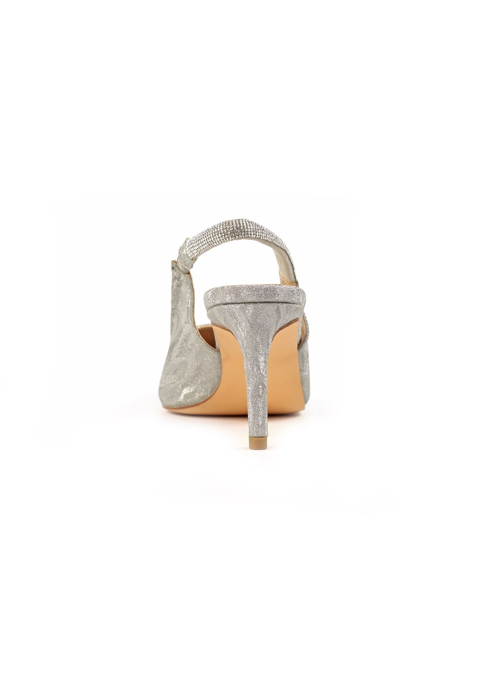 Lunar Silver Janine Sling Back Sandal