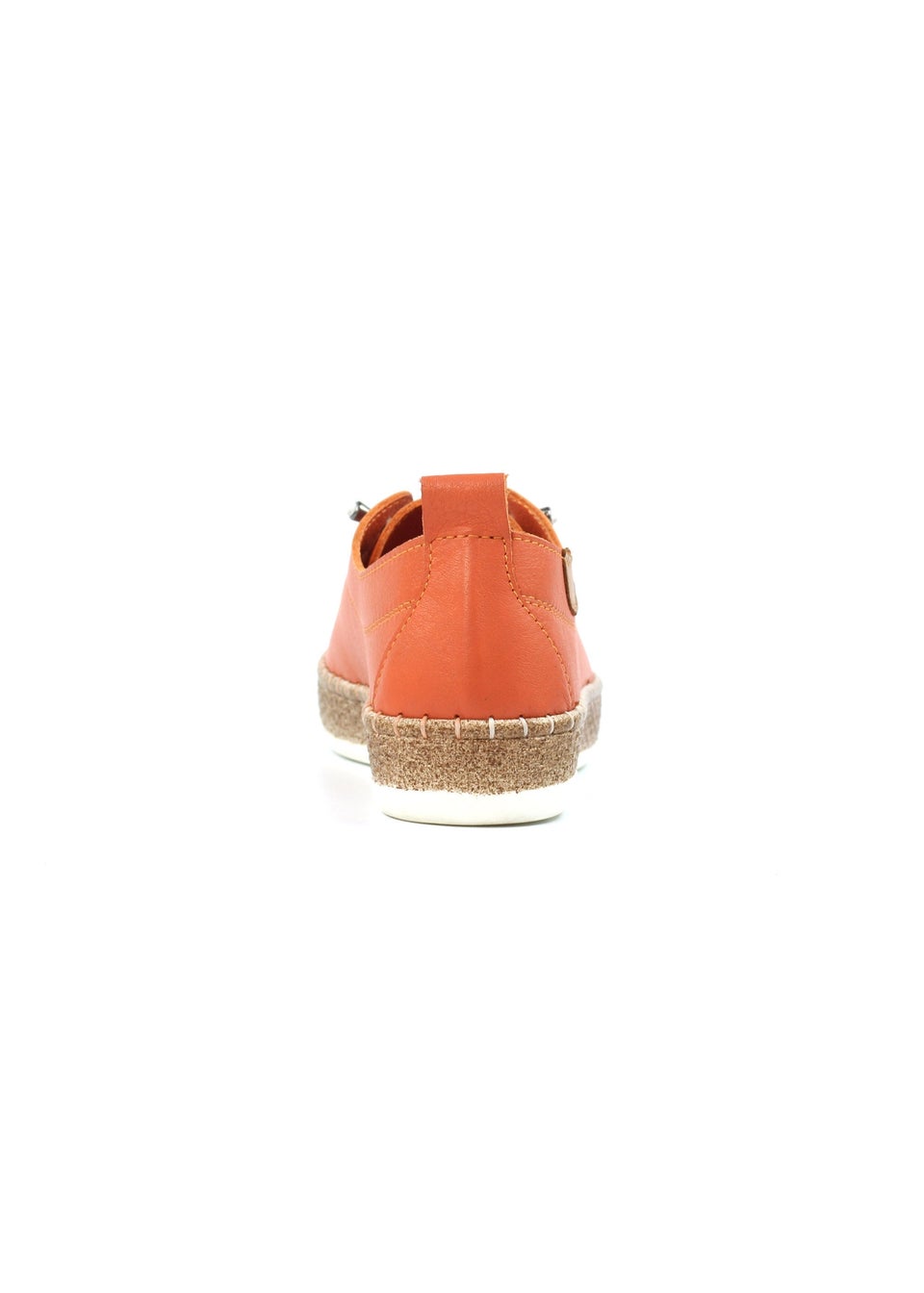 Lunar Orange Evie Plimsoll