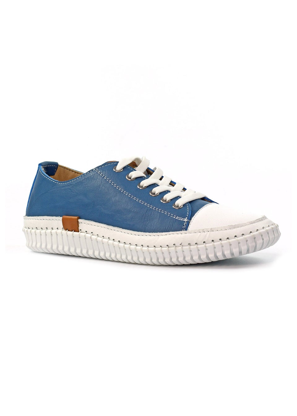 Lunar Denim Blue Truffle II Plimsoll