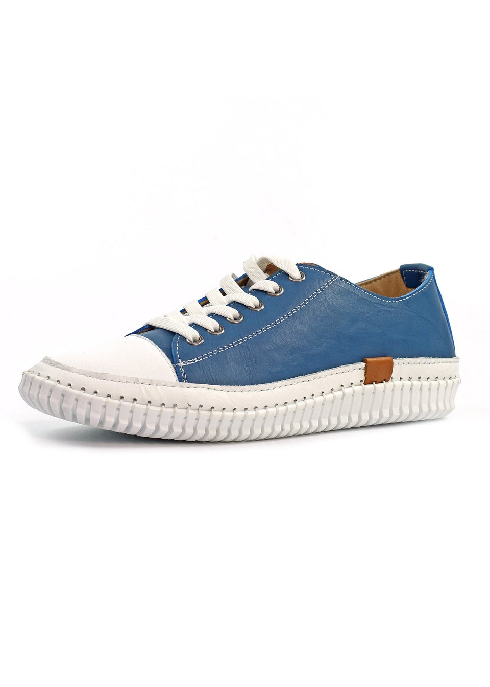 Lunar Denim Blue Truffle II Plimsoll