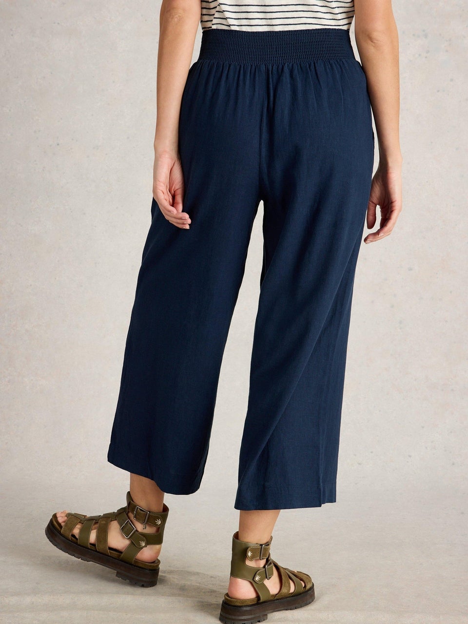 Culotte Shelly aus Leinenmischung