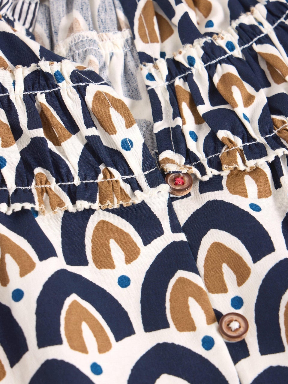 Top Ariel mit Print-Mix
