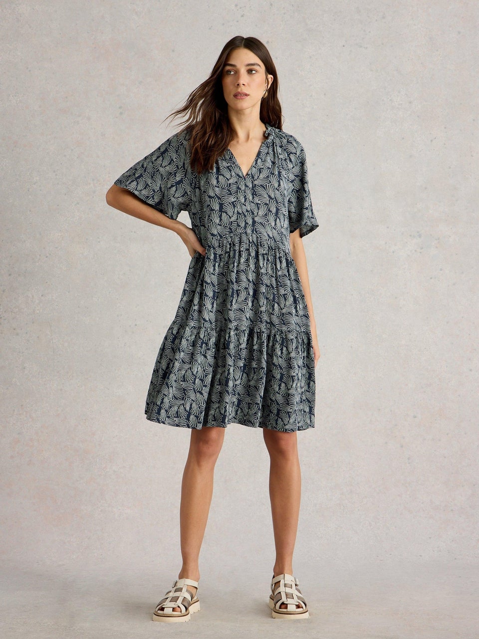 Crinkle-Kleid Sophia
