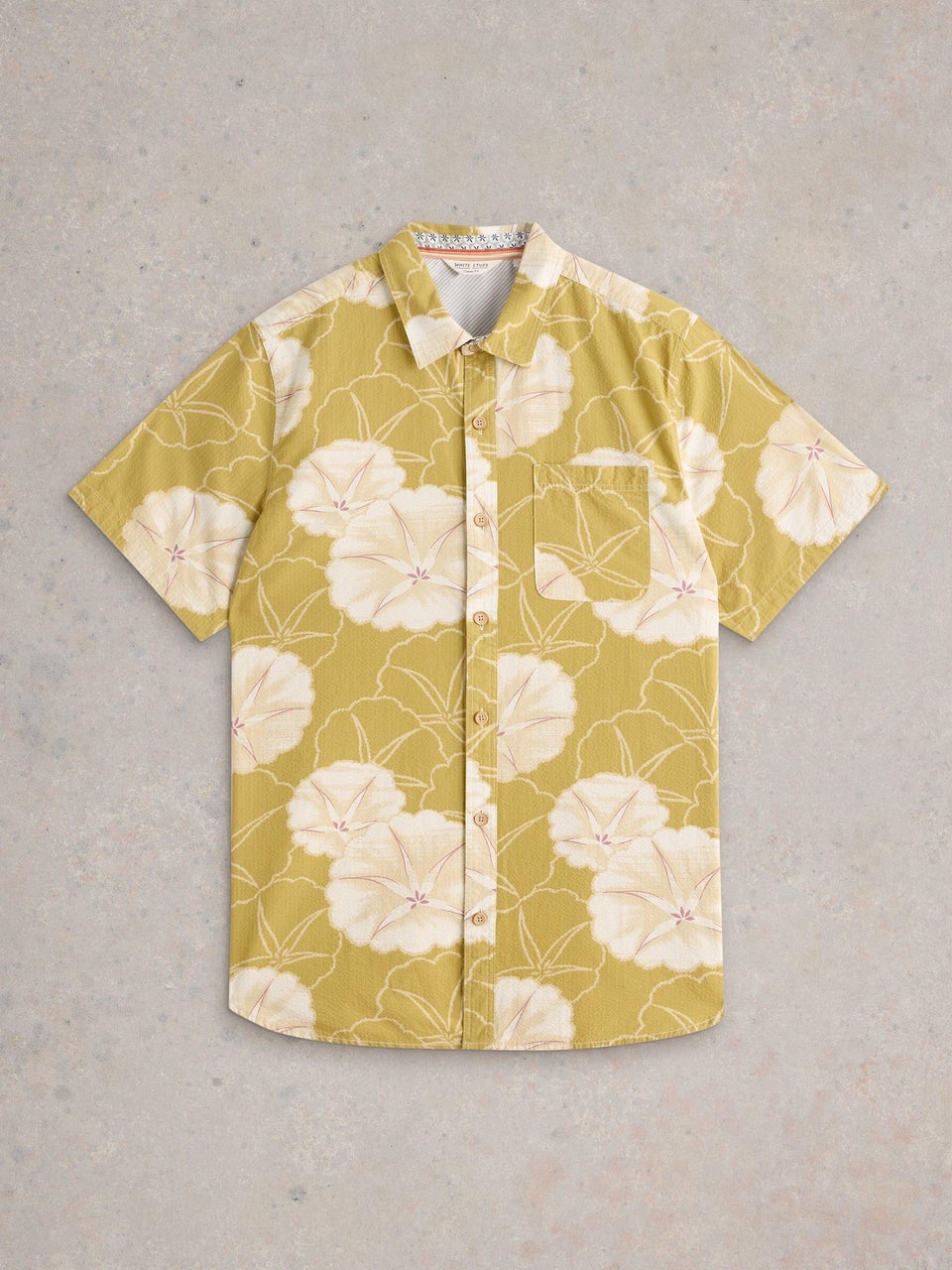 Hemd Finsbury mit floralem Print