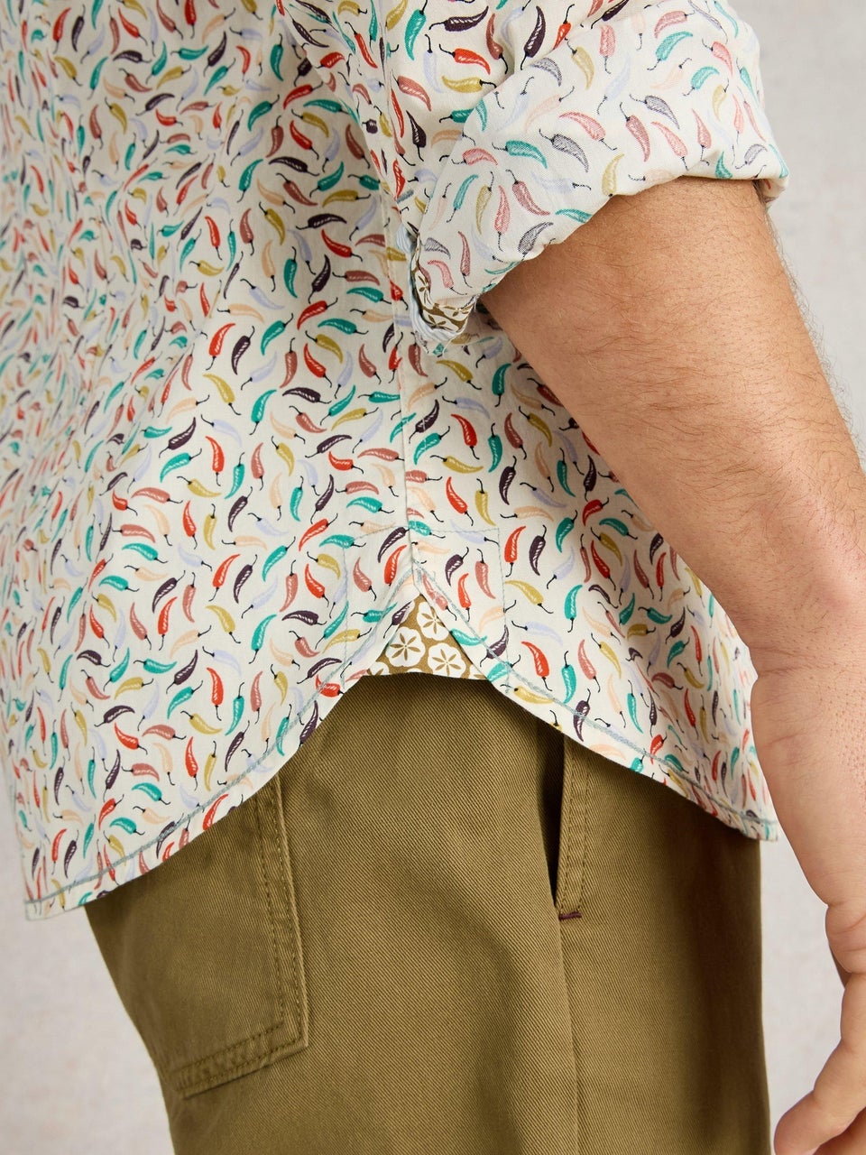 Hemd Salcombe mit Chiliprint