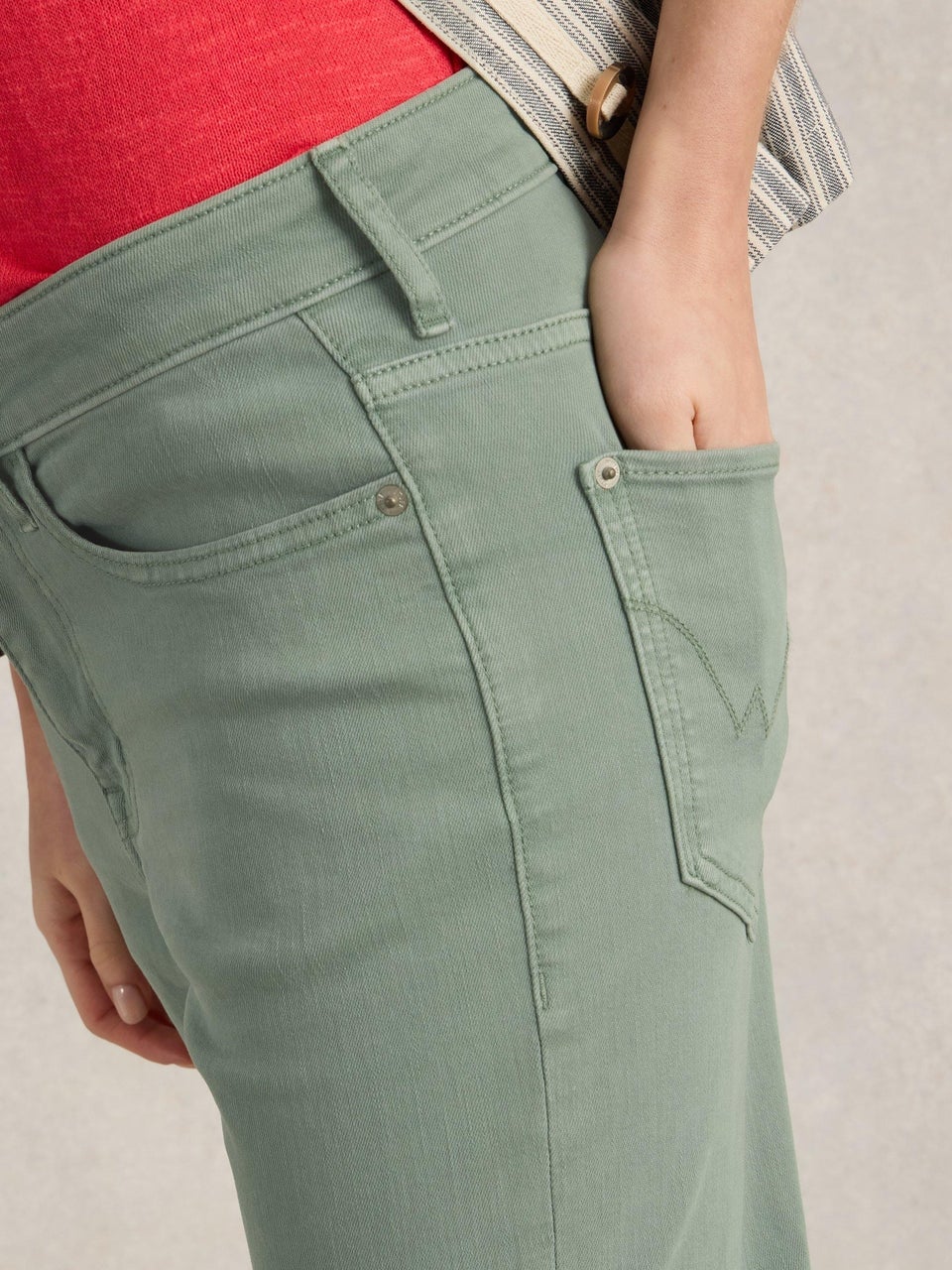 7/8-Jeans Blake mit geradem Bein