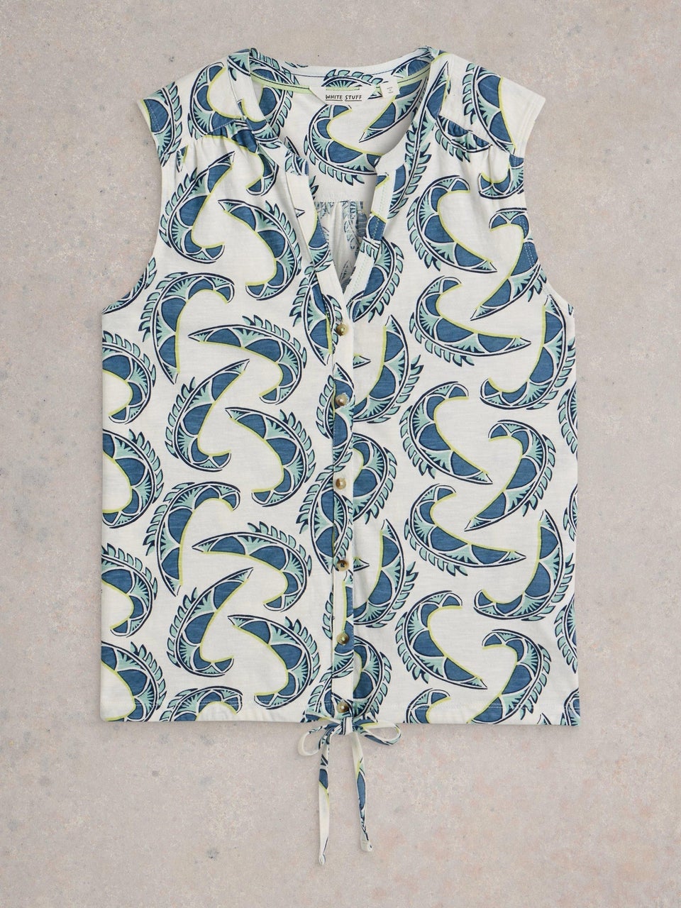 Ärmellose Bluse Tulip