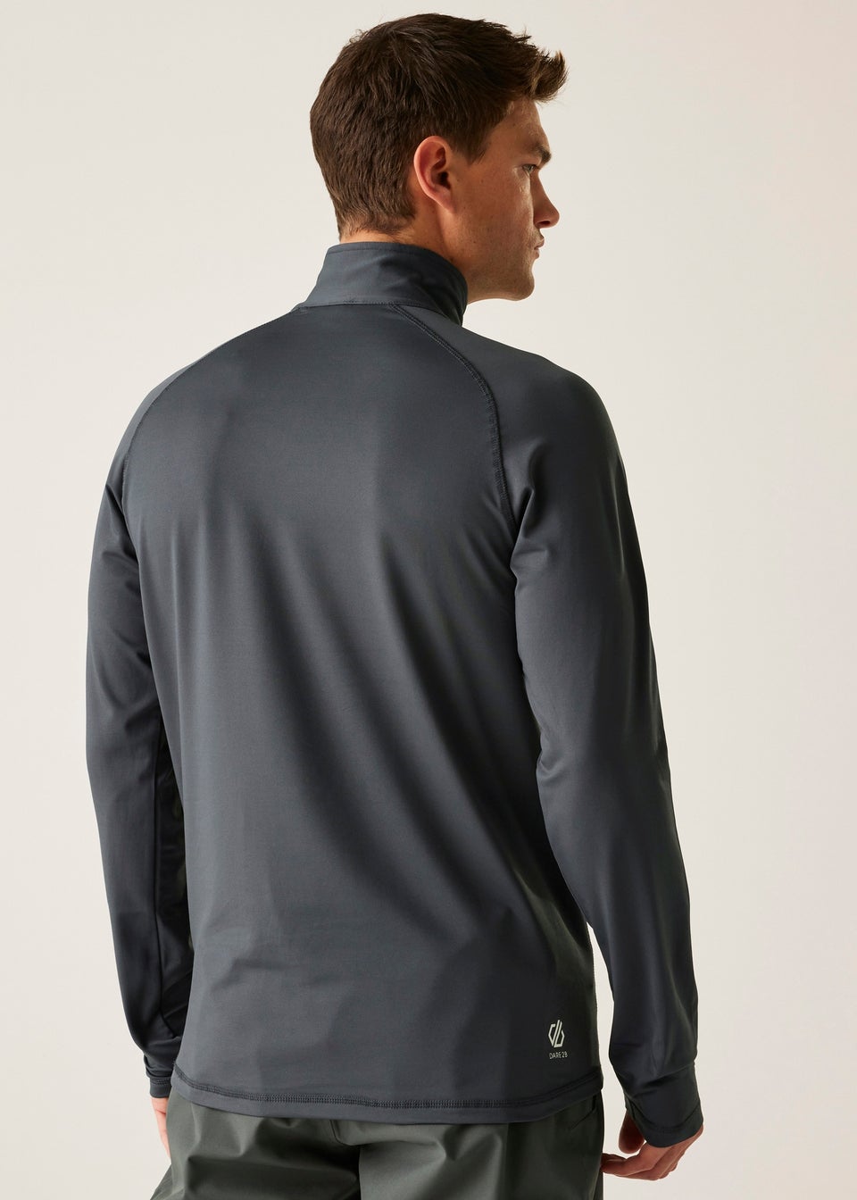 Dare2b Ebony Grey Men's Fuse Up II Core Stretch Midlayer