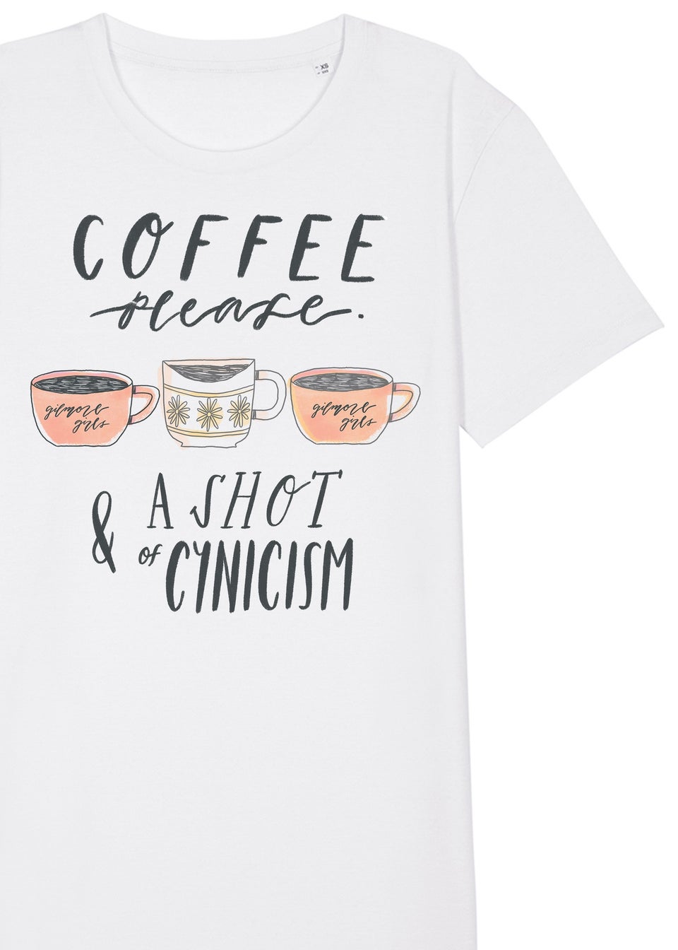 Gilmore Girls Coffee Please White Nightdress