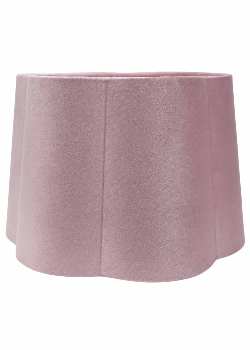 ValueLights Medium Amy Velvet Pink Tapered Ceiling Pendant Shade