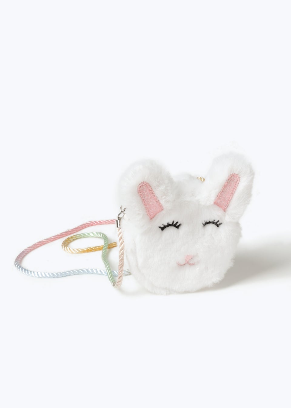 Flitzy White Bunny Crossbody Bag