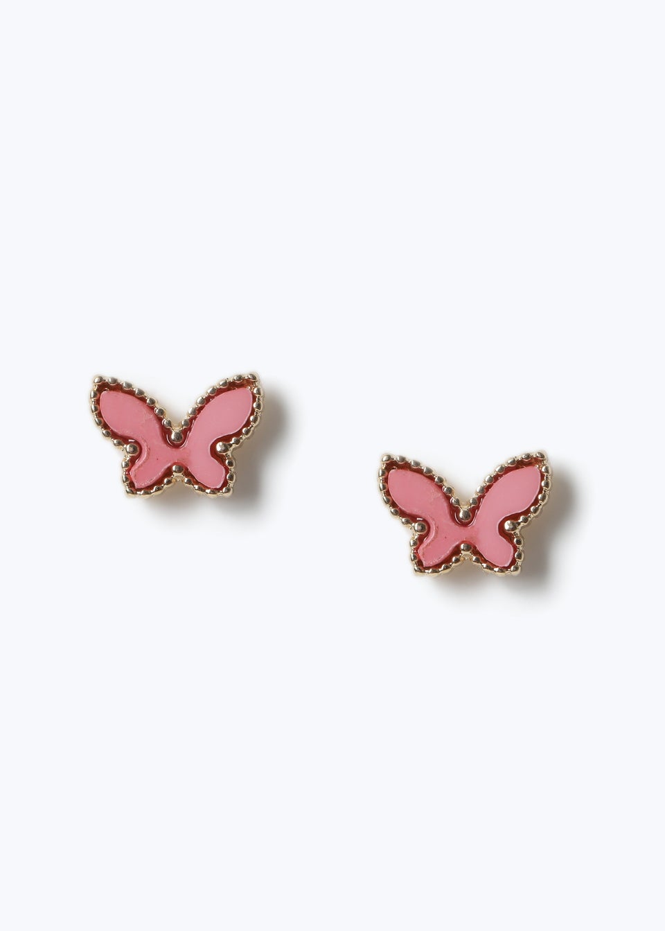 Muse Pink Butterfly Earrings