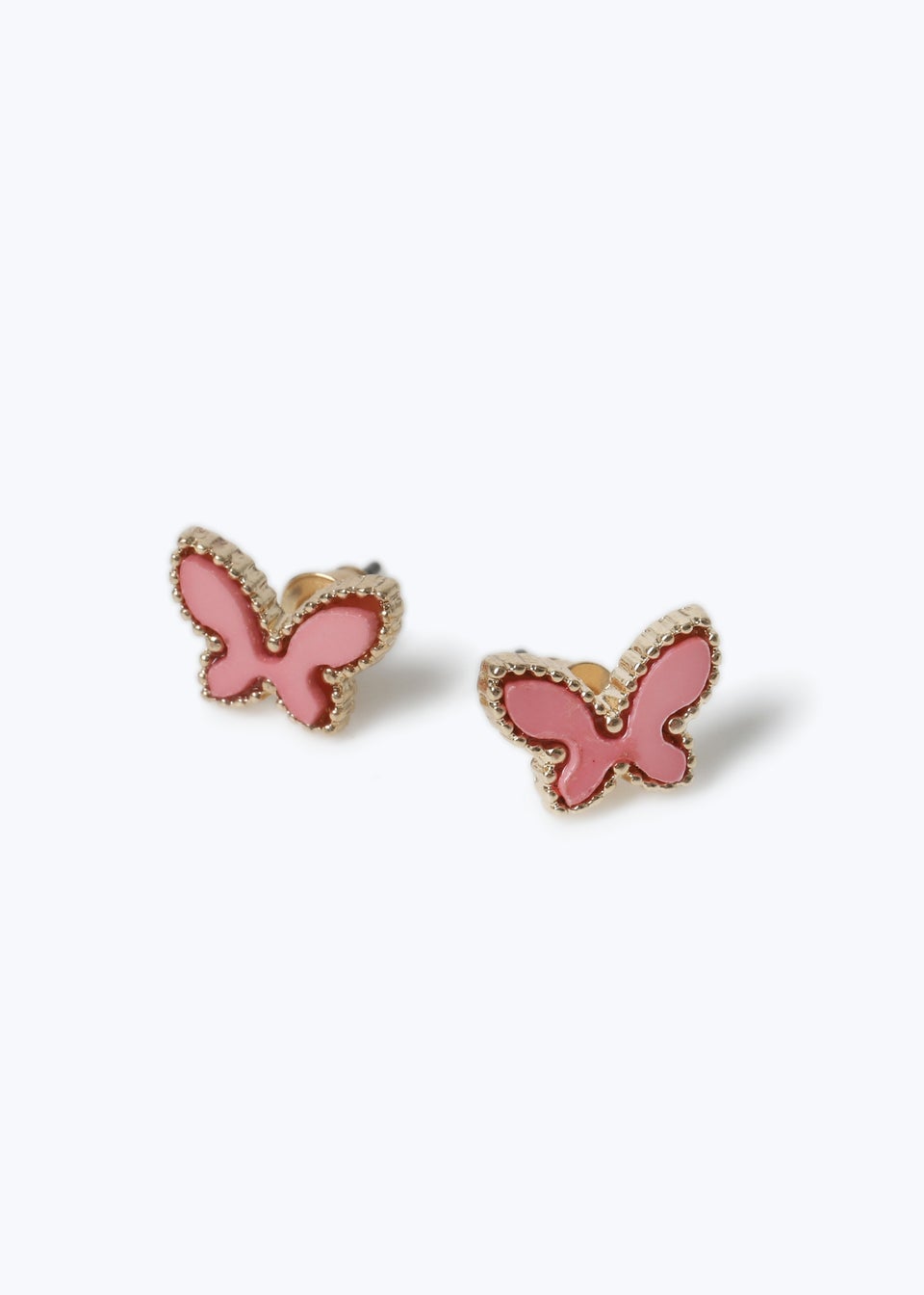 Muse Pink Butterfly Earrings