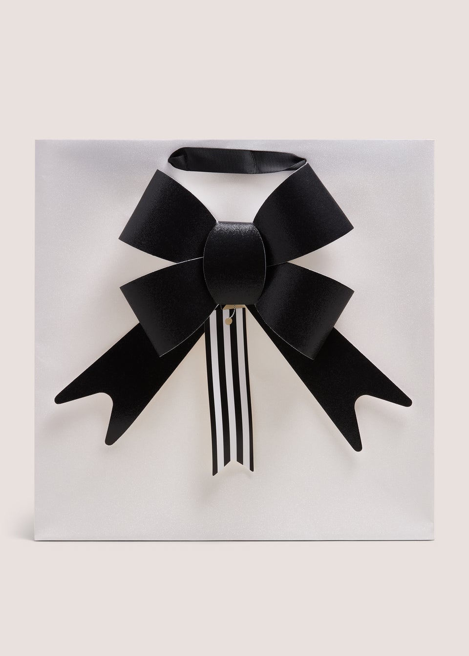 Mono Bow Gift Bag