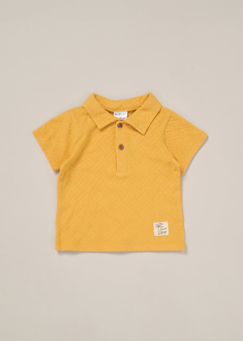Lily & Jack Jacquard Jersey Polo Shirt Shorts & Sunglasses Outfit Set (2 - 4 yrs)