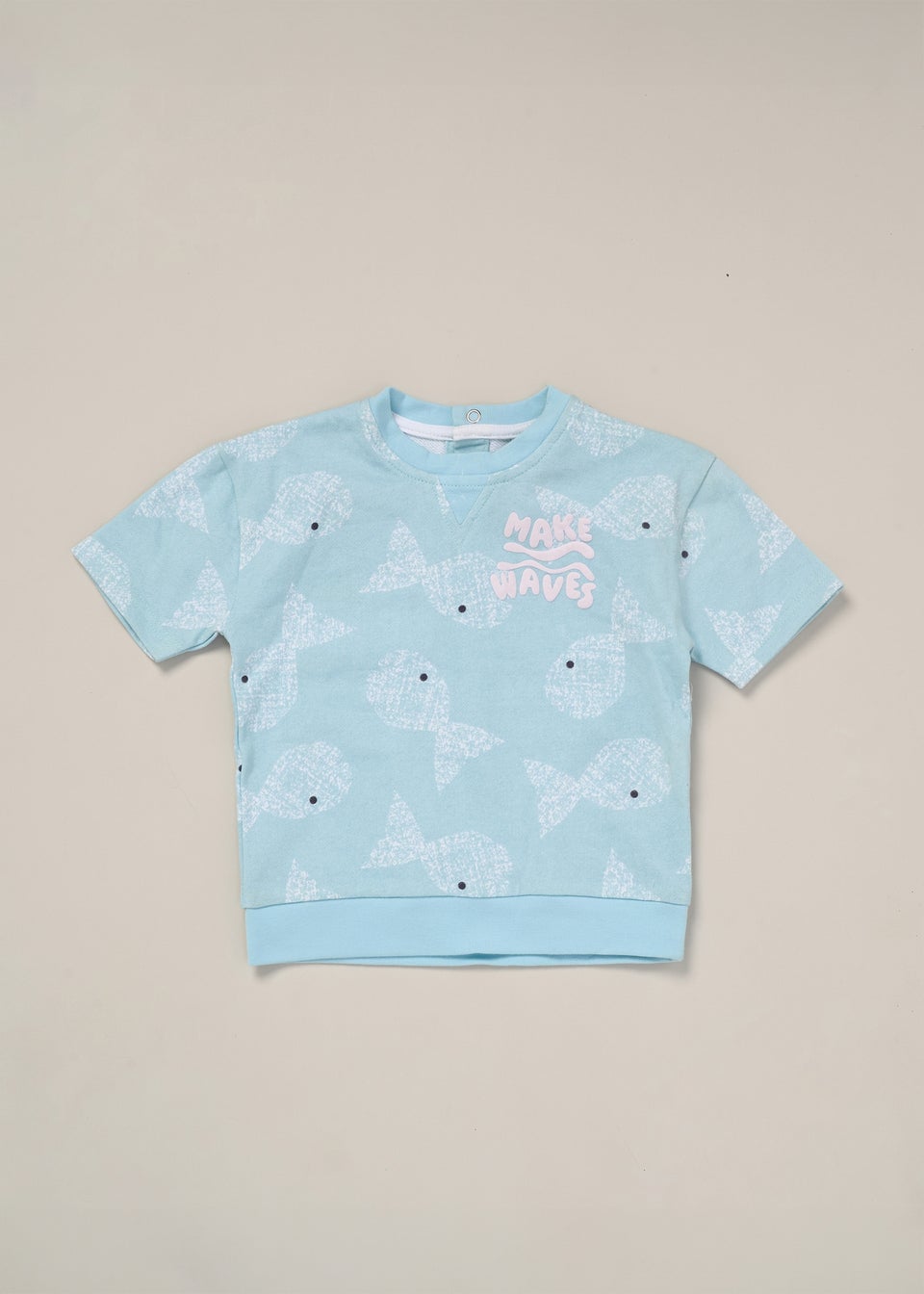 Lily & Jack  Printed Tee Shorts & Round Sunglasses Outfit Set (2-4 yrs)