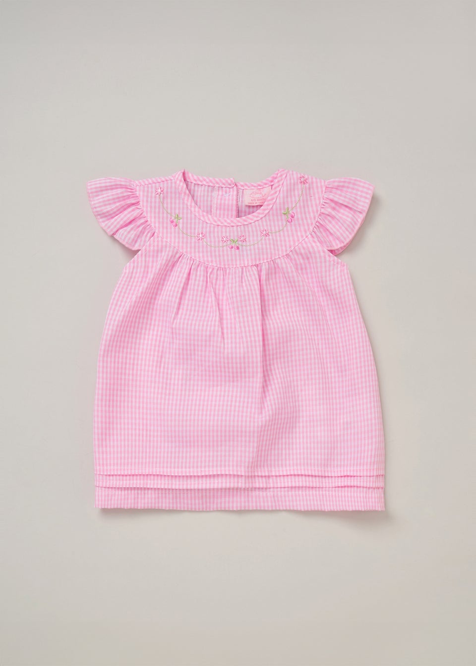 Rock a Bye Baby Dress Knickers & Bow Headband Outfit Set (9-24 mnths)