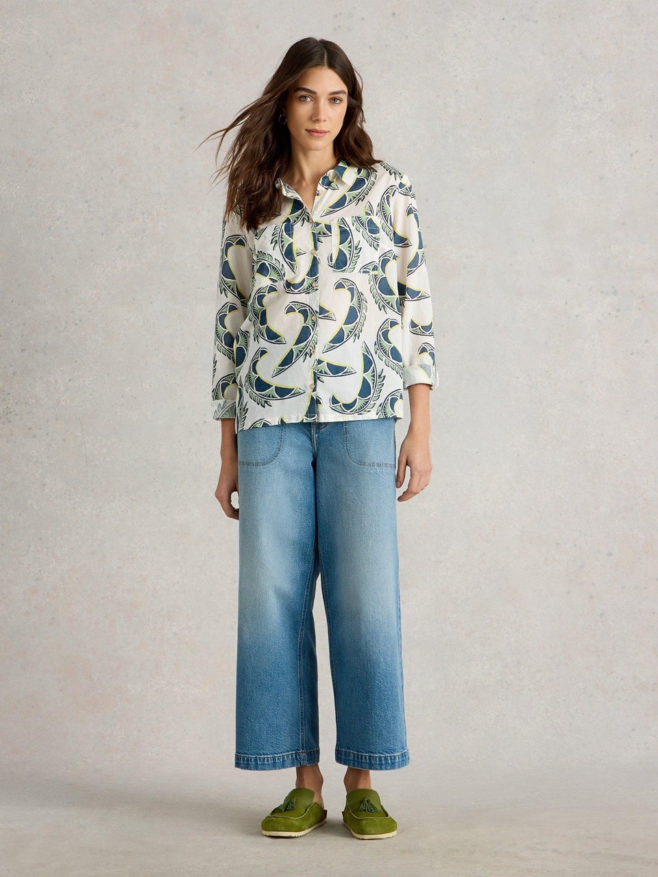 Bluse Sophie aus Bio-Baumwolle