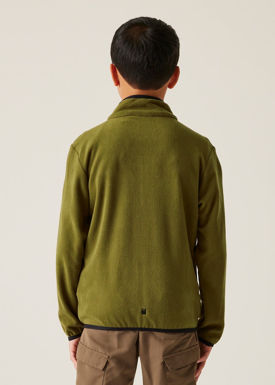 Regatta Forest Green Nephrite Kids' Frankie Anti-Pill Symmetry Fleece (3- 16 Yrs)