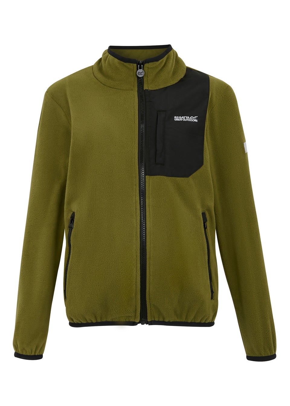 Regatta Forest Green Nephrite Kids' Frankie Anti-Pill Symmetry Fleece (3- 16 Yrs)