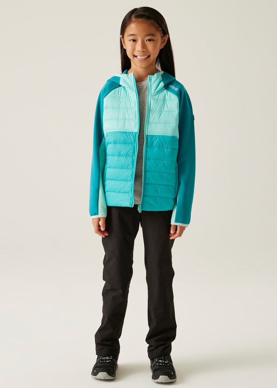 Regatta Exotic Plume Kids Kielder IX Water Repellent Extol Stretch Jacket (3- 16 Yrs)
