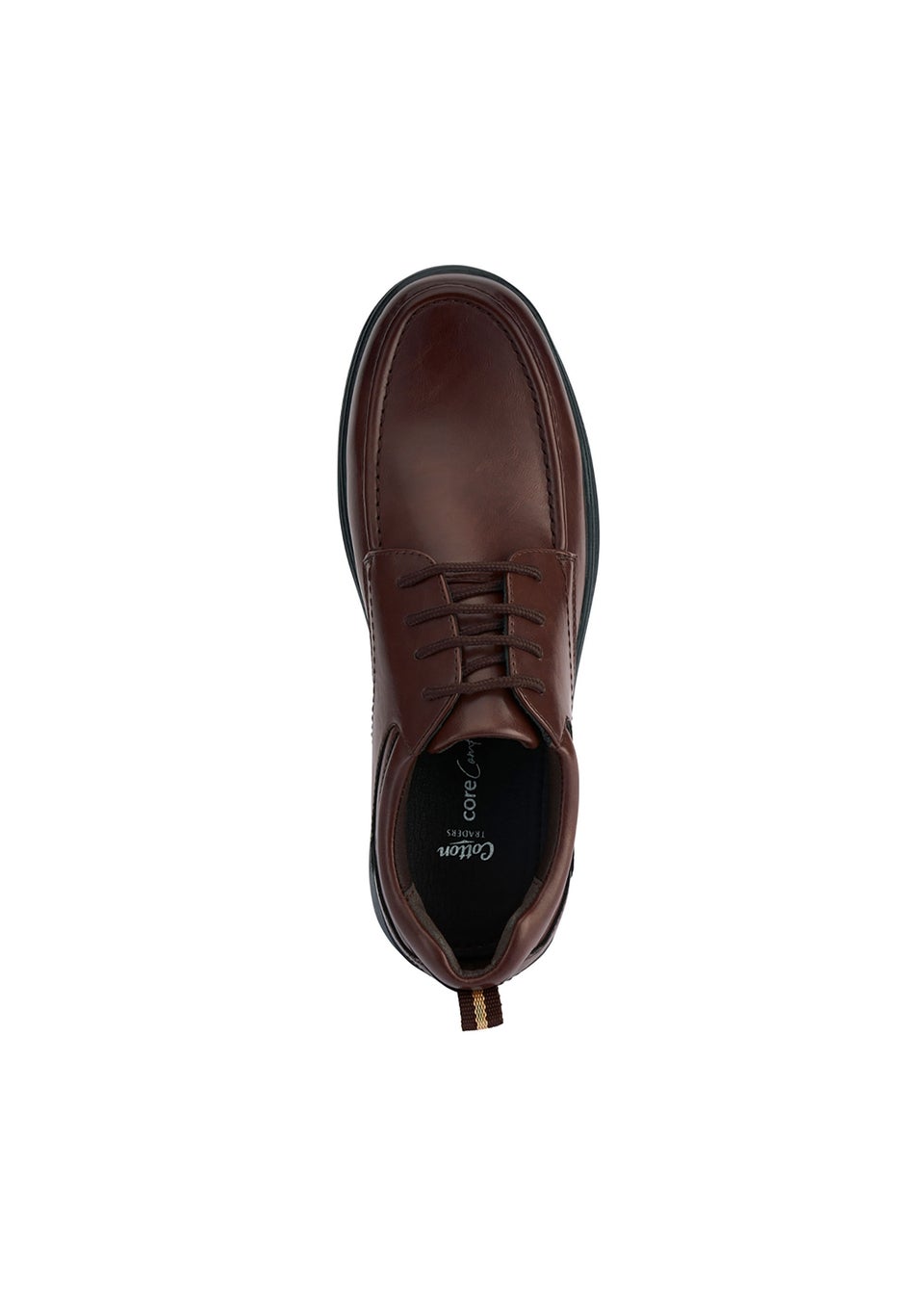 Cotton Traders Brown Core Comfort Lace Up Shoes
