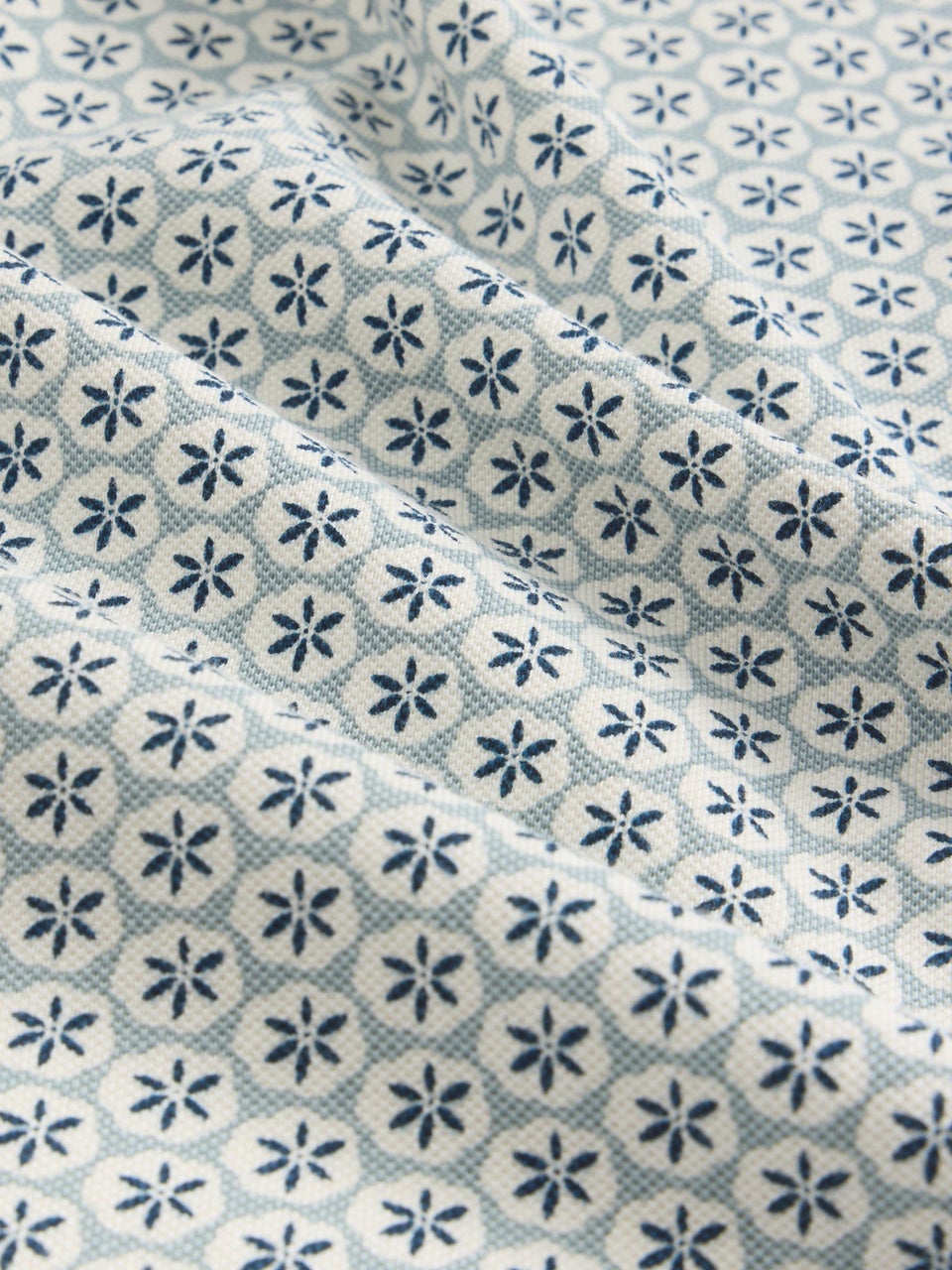 Polohemd mit Geo-Print