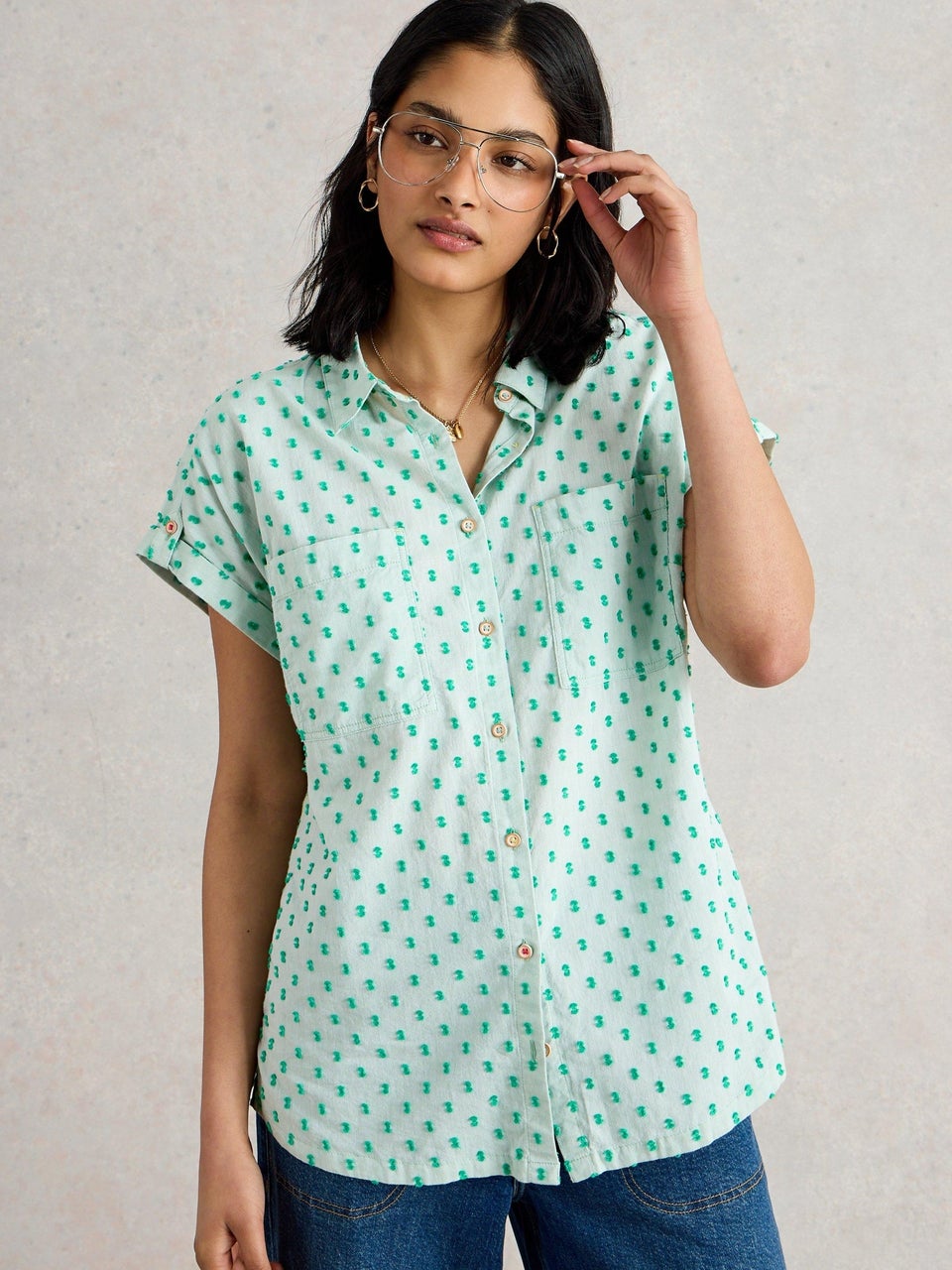 Bluse Ellie aus Bio-Baumwolle